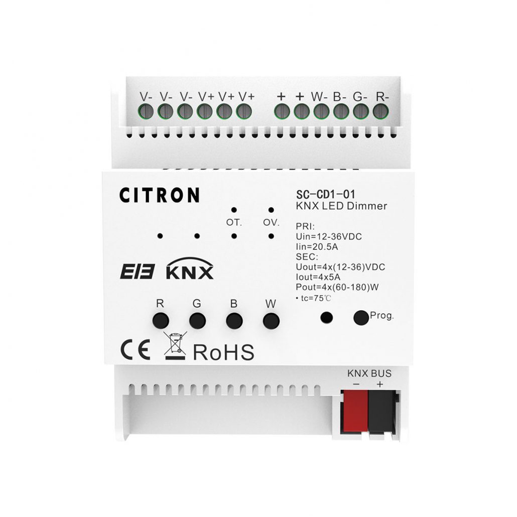 کنترلر دیمر 4 کانال سیترون CiTRON مدل SC-CD1-01