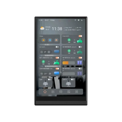 تاچ پنل اینترکام 8 اینچ هوشمند Tuya مدل TC-U9AIZK-18F